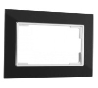 Рамка для двойной розетки Arte Milano am-503.02 503.02-double.black