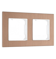 Рамка на 2 поста Arte Milano am-503.12 503.12-2.brown