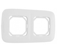 Рамка на 2 поста Arte Milano am-505.05 505.05-2.white