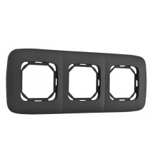 Рамка на 3 поста Arte Milano am-505.05 505.05-3.black