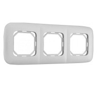 Рамка на 3 поста Arte Milano am-505.05 505.05-3.silver