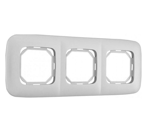 Рамка на 3 поста Arte Milano am-505.05 505.05-3.silver