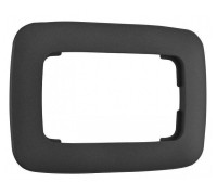 Рамка для двойной розетки Arte Milano am-505.05 505.05-double.black