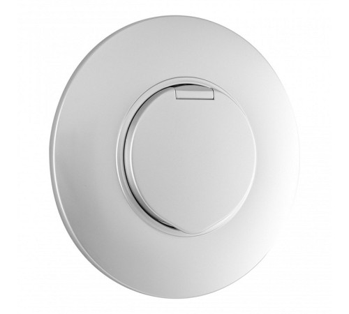 Розетка с заземлением и шторкой, с крышкой Arte Milano SET08-1 SET08-1-41-1 silver