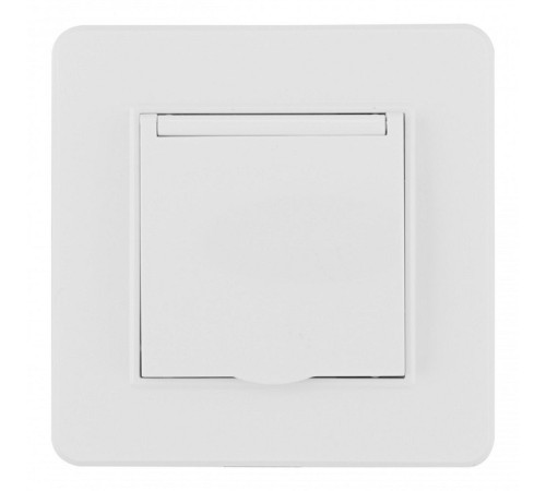 Розетка с заземлением и шторкой, с крышкой Arte Milano SET16-1 SET16-1-41-1 white
