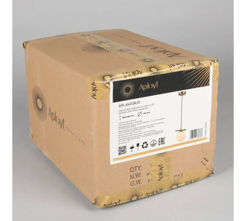 Подвесной светильник Aployt Penelopa APL.643.06.01