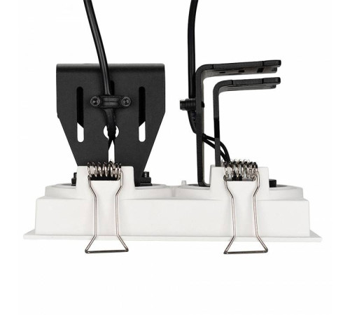 Встраиваемый светильник Arlight CL-SIMPLE-S148x80-2x9W Warm3000 (WH, 45 deg) 026876