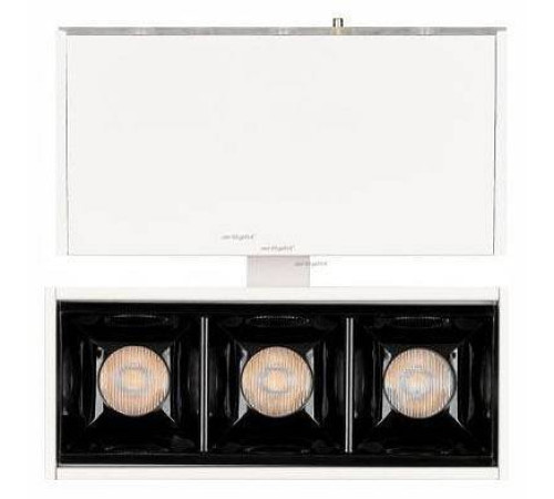 Светильник на штанге Arlight MAG-LASER-FOLD-45-S84-3W Day4000 (WH, 15 deg, 24V) 027626