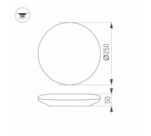 Накладной светильник Arlight CL-FRISBEE 030110