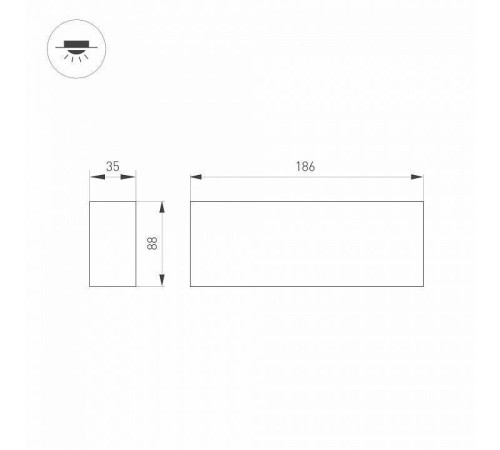 Накладной светильник Arlight ORIENT 031863