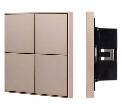 Панель-диммер клавишный встраиваемый Arlight KNX 039669