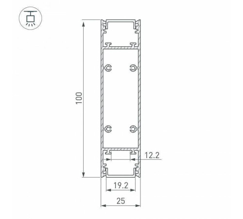 Профиль универсальный Arlight SL-LINE 043112