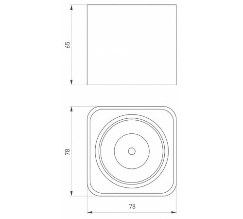 Накладной светильник Arlight DICE 046633