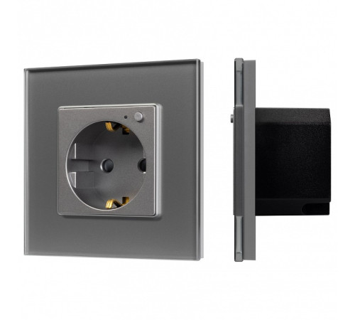 Розетка с заземлением Arlight OMALI 050101