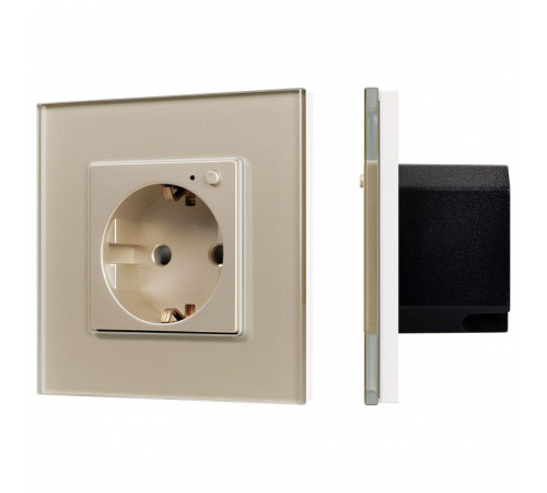 Розетка с заземлением Arlight OMALI 050218