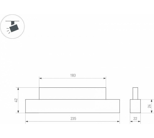 Накладной светильник Arlight MAG-ORIENT 051734