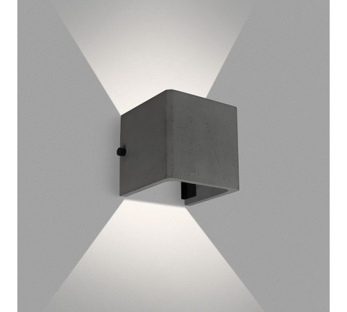 Настенный светильник Arlight LGD-PERAN-WALL-S120x120-6W Warm3000 6 Вт 3000 К IP65 черный 051748