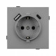 Розетка 2хUSB type A и C без рамки Arlight SCT-TENDO 054088