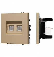 Розетка двойная Ethernet RJ-45 без рамки Arlight SCT 054314