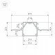 Профиль встраиваемый Arlight LINIA32 058472