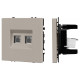Розетка двойная Ethernet RJ-45 без рамки Arlight SCT-NOBE 059450