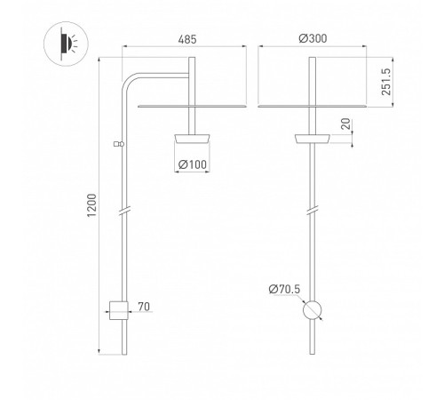 Бра Arlight CAMPANA 059599