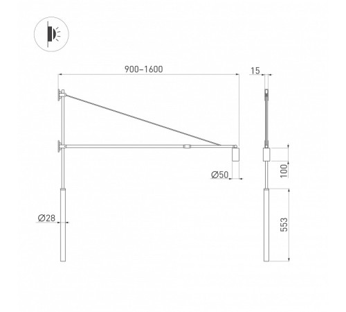 Бра Arlight KANEL 059601