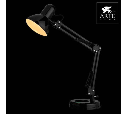 Настольная лампа офисная Arte Lamp Junior A1330LT-1BK