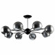 Люстра на штанге Arte Lamp Lagos 8 ламп A2708PL-8BK