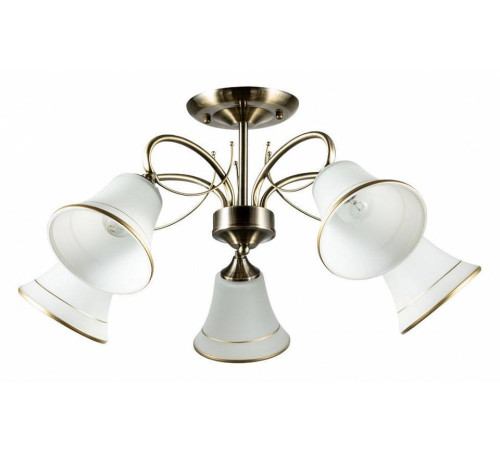 Люстра на штанге Arte Lamp Blossom 5 ламп A2709PL-5AB