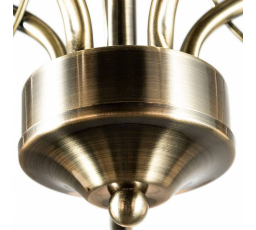 Люстра на штанге Arte Lamp Blossom 5 ламп A2709PL-5AB