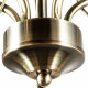 Люстра на штанге Arte Lamp Blossom 5 ламп A2709PL-5AB
