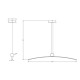 Подвесной светильник Arte Lamp Arno A3362SP-25BK