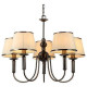 Подвесная люстра Arte Lamp Alice 5 ламп A3579LM-5AB