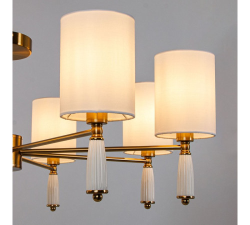 Люстра на штанге Arte Lamp WAVERLEY A4102PL-8PB