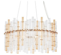 Подвесной светильник Arte Lamp Crystalla A4111LM-16GO