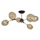 Люстра на штанге Arte Lamp Seppia 6 ламп A4211PL-6BK