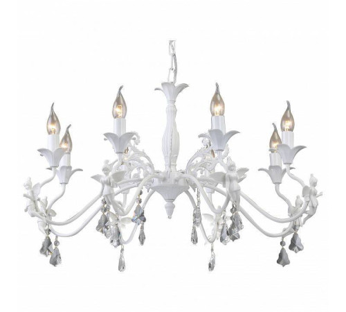 Подвесная люстра Arte Lamp Angelina 8 ламп A5349LM-8WH