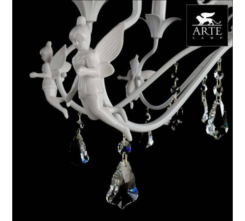 Подвесная люстра Arte Lamp Angelina 8 ламп A5349LM-8WH