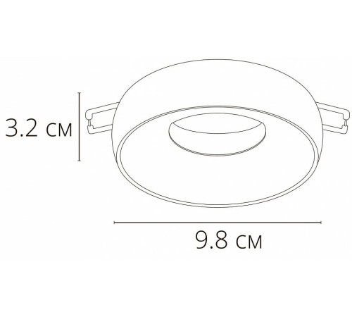 Встраиваемый светильник Arte Lamp Heze A6666PL-1BK