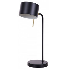 Настольная лампа офисная Arte Lamp Sebastian A7051LT-1BK