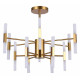 Люстра на штанге Arte Lamp Ramona 24 лампы A7410PL-24PB