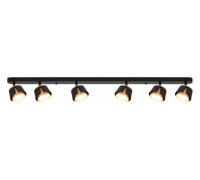 Спот Arte Lamp Amaks 6 ламп черный A8028PL-6BK