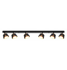 Спот Arte Lamp Amaks 6 ламп черный A8028PL-6BK