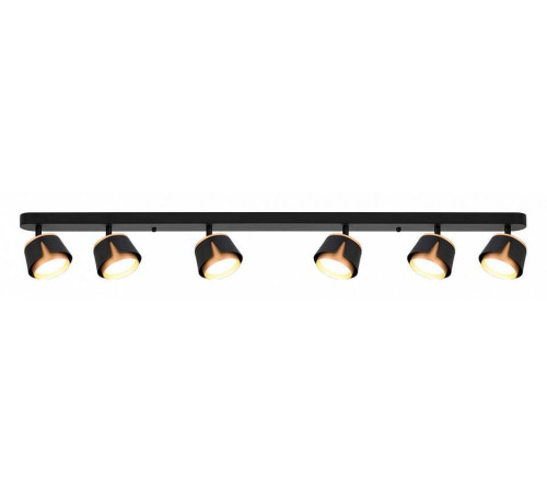Спот Arte Lamp Amaks 6 ламп черный A8028PL-6BK
