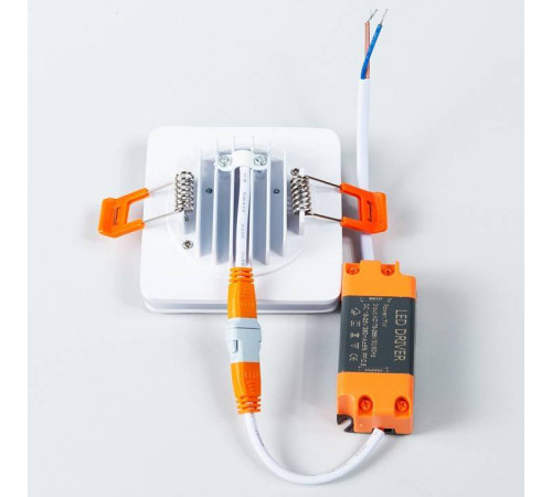 Встраиваемый светильник Arte Lamp Tabit A8432PL-1WH