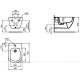 Биде подвесное Ideal Standard Tesi T457001