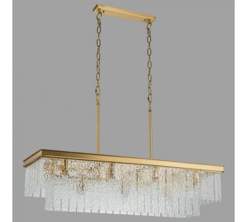 Подвесная люстра Belfast Harland 6308-10C BR CL