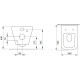 Унитаз подвесной Allen Brau INFINITY 2 Rimless без сиденья 535x340 мм 4.21011.AN