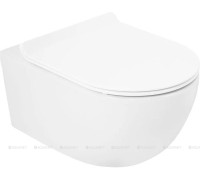 Чаша подвесного унитаза Cezares MOLVENO безободковая CZR-2468-TH-R